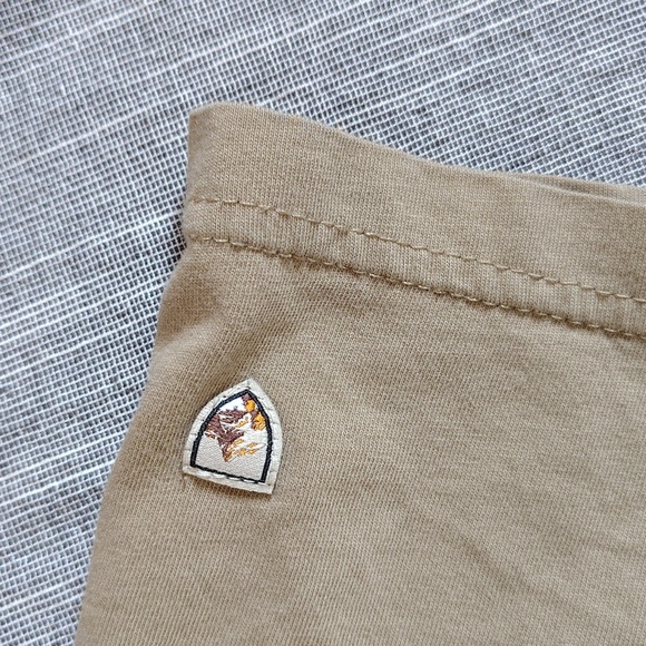 Kuhl Wildfibre T-Shirt Size Medium Beige Organic Cotton Crewneck - Picture 2 of 9